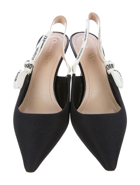 fashionphile dior sling backs